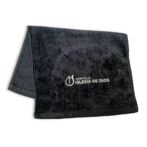 WACOG Pastor Towel Black Spanish