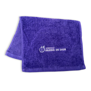 WACOG Pastor Towel Purple Spanish