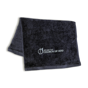 WACOG Pastor Towel Black